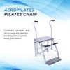 AeroPilates Precision Pilates Chair | 2 Online Expert-Guided Workouts Included | Stream from Any Device, Gray view 3