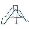 JungleKids Expandable Gymnastics Bars Junior Training Kip Bar Adjustable Height Horizontal Bar Children Folding Training Monkey Bars Child Gym Climbing Tower Asymmetric Balance Bar Kids Gymnasts Blue view 4