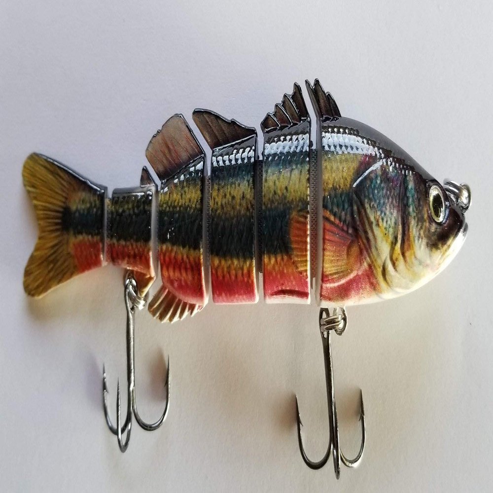 Short Fuse Lures 8" Fatty Lifelike Swimbait Fishing Lure w/Teflon Band The World's Greatest Fishing Lures & Plugs