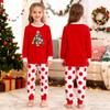 HYCLES Christmas Pajamas for Kids Girls Holiday Long Sleeve Sleepwear Santa Cotton Pajamas Sets for 2-12Y Boys/Toddler Pjs view 4