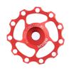 11T/13T Derailleur Pulley Aluminium Alloy Wheel Rear Derailleur Pulley Wheel Pulley (11T Red) view 2