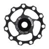 11T/13T Derailleur Pulley Aluminium Alloy Wheel Rear Derailleur Pulley Wheel Pulley (11T Black) view 1