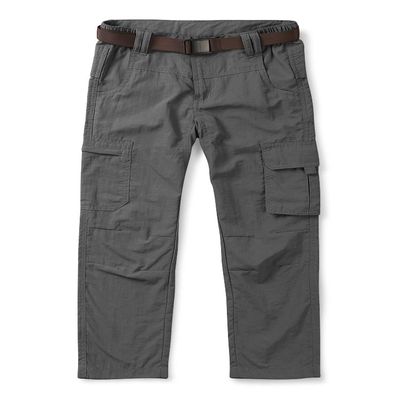 Mesinsefra Kids' Hiking Pants,Boy's Casual Outdoor Quick Dry Lightweight Waterproof Climbing Camping Fishing Trousers Grey 130cm-6 Years