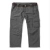 Mesinsefra Kids' Hiking Pants,Boy's Casual Outdoor Quick Dry Lightweight Waterproof Climbing Camping Fishing Trousers Grey 130cm-6 Years view 1