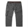 Mesinsefra Kids' Hiking Pants,Boy's Casual Outdoor Quick Dry Lightweight Waterproof Climbing Camping Fishing Trousers Grey 130cm-6 Years view 2