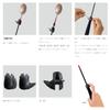 Gamakatsu GM2500 Ladle Finger Grip Black/Red view 2