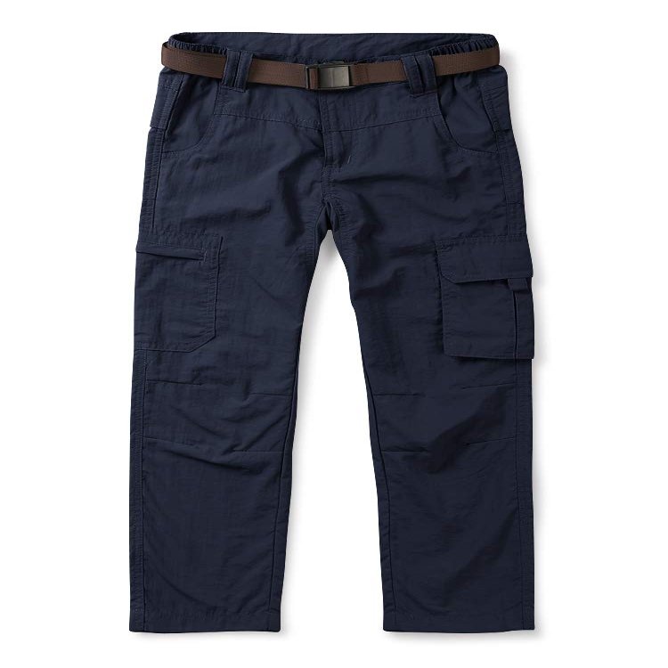 Mesinsefra Kids' Hiking Pants,Boy's Casual Outdoor Quick Dry Lightweight Waterproof Climbing Camping Fishing Trousers Blue 130cm-6 Years
