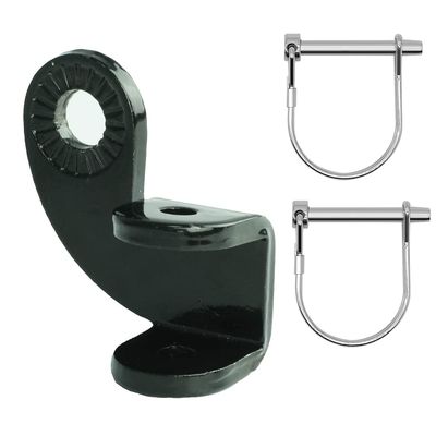 Thinvik 12.2MM Steel Hitch for Burley Trailer, Baby Bike Trailers Replace Attachment- for Burley Bee Bike Trailer Hitch Coupler Attachment Kid- Children Trailers Adapter Replacement Connector(90)
