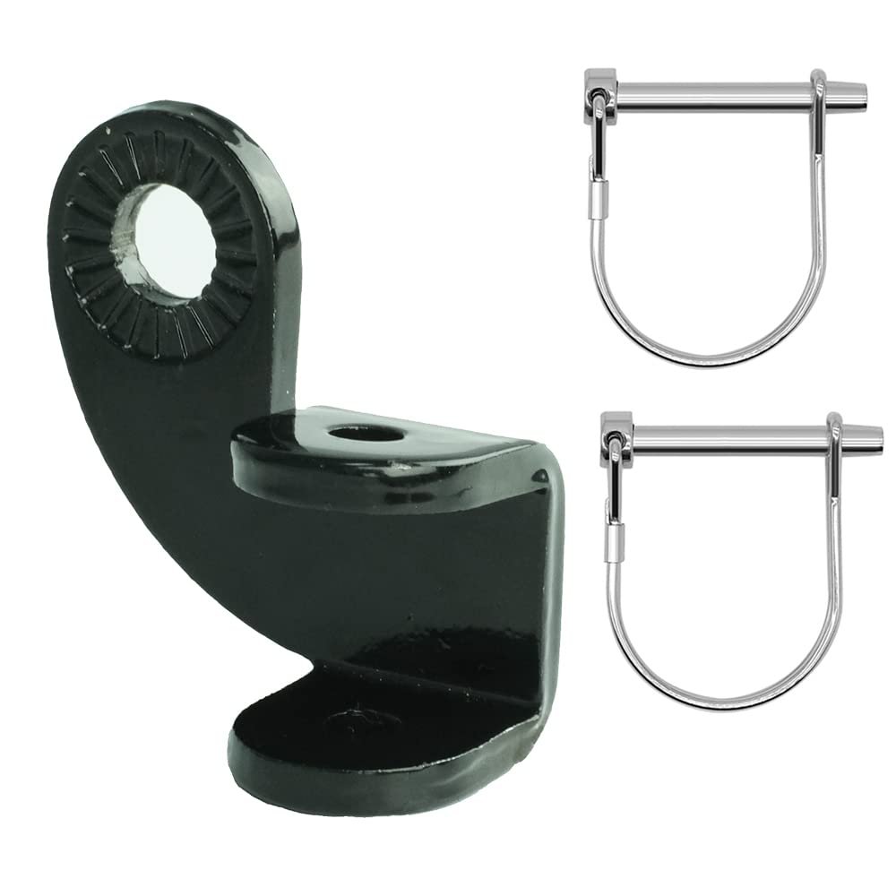Thinvik 12.2MM Steel Hitch for Burley Trailer, Baby Bike Trailers Replace Attachment- for Burley Bee Bike Trailer Hitch Coupler Attachment Kid- Children Trailers Adapter Replacement Connector(90)