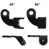 Thinvik 12.2MM Steel Hitch for Burley Trailer, Baby Bike Trailers Replace Attachment- for Burley Bee Bike Trailer Hitch Coupler Attachment Kid- Children Trailers Adapter Replacement Connector(90) view 2