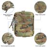 EXCELLENT ELITE SPANKER Molle Admin Pouch Military Utility Tool Pouch EDC Molle Pouchs Gadget Waist Bags (Multicam) view 3