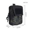 EXCELLENT ELITE SPANKER Molle Admin Pouch Military Utility Tool Pouch EDC Molle Pouchs Gadget Waist Bags (Multicam Black) view 2