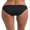 La Blanca Women's Standard Island Goddess Solid Hipster Bikini Swimsuit Bottom, Black, 10 view 2