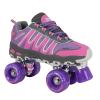Lenexa Sonic Cruiser 2.0 Unisex Roller Skates | Comfortable Fit Sneaker Style Quad Skates for Indoor/Outdoor Use | Pink/Purple (Ladies 10 - Mens 9) view 1