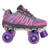 Lenexa Sonic Cruiser 2.0 Unisex Roller Skates | Comfortable Fit Sneaker Style Quad Skates for Indoor/Outdoor Use | Pink/Purple (Ladies 10 - Mens 9) view 2