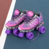 Lenexa Sonic Cruiser 2.0 Unisex Roller Skates | Comfortable Fit Sneaker Style Quad Skates for Indoor/Outdoor Use | Pink/Purple (Ladies 10 - Mens 9) view 4