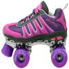 Lenexa Sonic Cruiser 2.0 Unisex Roller Skates | Comfortable Fit Sneaker Style Quad Skates for Indoor/Outdoor Use | Pink/Purple (Ladies 7 - Men 6) view 2