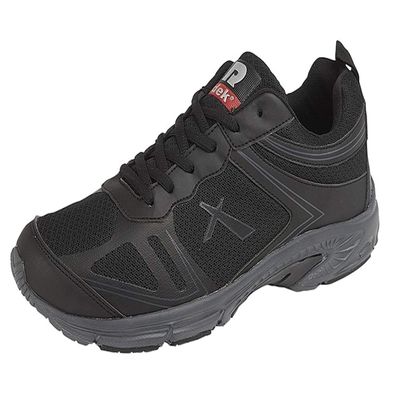 Mens Lace up Gym Running Jogger Memory Foam Lightweight Trainers Shoes Size 6-12-Black-11 UK