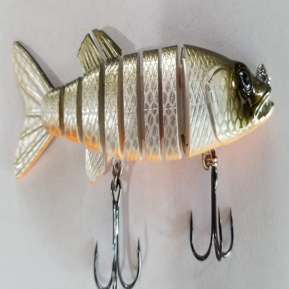 Short Fuse Lures 5" Angry Series Lifelike Swimbait Fishing Lure w/Teflon Band The World's Greatest Fishing Lures & Plugs