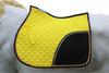 CHALLENGER Horse English Saddle Pad All Purpose Cotton Quilted Trail Saddle Yellow 72133 view 1