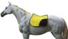 CHALLENGER Horse English Saddle Pad All Purpose Cotton Quilted Trail Saddle Yellow 72133 view 3