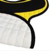 CHALLENGER Horse English Saddle Pad Cotton Quilted Trail Contoured Gel Yellow 72135 view 4