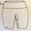 Solaire Athletic Compression Workout Shorts for Women (Extra Large) Black view 2