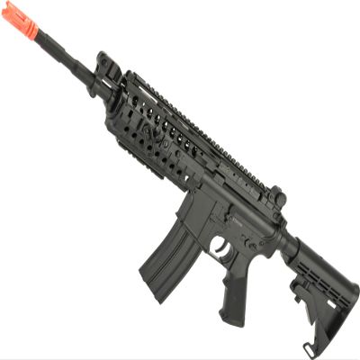 Evike Airsoft - CYMA - AEG Mag Compatible - Full Size M.4 Airsoft SPR.ing Powered Ri.fle (Model: M.4 S-System)