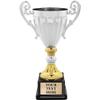Crown Awards Accolade Cup Trophies, 15.25" Silver and Gold Cup Trophy with Custom Engraving Prime view 1
