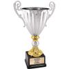 Crown Awards Accolade Cup Trophies, 15.25" Silver and Gold Cup Trophy with Custom Engraving Prime view 2