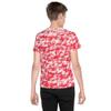 Abstract T-Shirt Youth Girl, Boy | Custom T Shirt | Christmas Shirts | Red Gift Shirt | Gift for Her | Gift for Him | Graphic tee view 2
