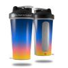 Skin Decal Wrap works with Blender Bottle 28oz Smooth Fades Sunset (BOTTLE NOT INCLUDED) view 1