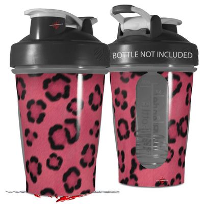 Decal Style Skin Wrap works with Blender Bottle 20oz Leopard Skin Pink (BOTTLE NOT INCLUDED)