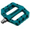 RockBros Lightweight Mountain Bike Pedals Nylon Fiber Bicycle Platform Pedals for BMX MTB 9/16" (Blue) view 1