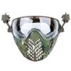 Hunting Explorer Tactical Anti-Fog Adjustable Airsoft Full face mask with Replaceable Goggles and Helmet Connector forAirsoft CS Paintball Outdoor Games. view 3