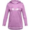 Under Armour Armour Fleece Graphic Hoodie, Polar Purple (537)/Crystal Lilac, Youth X-Large view 1