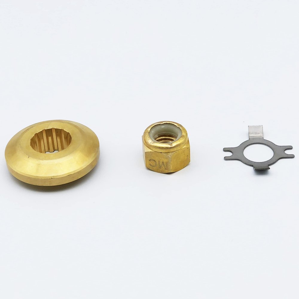 Propeller Installation Hardware Kits Thrust Washer/Spacer/Nut Replacement for Mercury 25-70HP