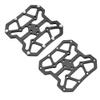 Bike Pedal Adapter, 1 Pair Aluminum Alloy Bike Bicyle Clipless Pedal Platform Adapters for SPD(Black) view 3