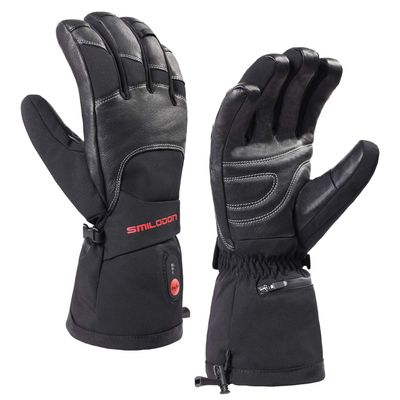 Smilodon Heated Gloves, Unisex Rechargeable Battery Powered Electric Heating Glove