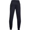 Under Armour Boys Rival Fleece JoggersDISC , Black (001)/Onyx White , Youth Medium view 3