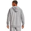 Under Armour Mens Rival Fleece Big Logo Hoodie , Mod Gray Light Heather (011)/Black , Medium view 2