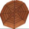 ZY Teak Table Top Eight Corners with Nautic Star 450/550/750mm Marine Boat RV (P1 Pedestal Only) view 1