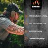 Walker's Razor Slim Passive Earmuff - Ultra Low-Profile Earcups - Olive Dark Green, One Size view 3