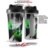 Decal Style Skin Wrap works with Blender Bottle 28oz ZaZa Green (BOTTLE NOT INCLUDED) view 2
