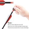 26 inch Carbon Arrow Hunting Arrows with 100 Grain Removable Tips for Archery Compound & Recurve & Traditional Bow Practice Shooting (Pack of 12) view 3