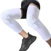 Knee Pads Compression Leg Sleeve Knee Sleeve for All Sports Wrestling Protector Gear, Youth & Adult Sizes, 1 Pair of Knee Paded (White_2 Pack, X-Large) view 2