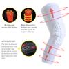 Knee Pads Compression Leg Sleeve Knee Sleeve for All Sports Wrestling Protector Gear, Youth & Adult Sizes, 1 Pair of Knee Paded (White_2 Pack, X-Large) view 4