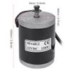 Electric Brushed Motor, 12V 120W High-Speed Small Brushed Motor, Permanent Magnet DC Gear Motor with Belt Pulley for Electric Scooters, E-Bikes, Robotics, and UAVs view 2