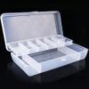 Hand Tool Storage Organize Case Plastic Tray Compartments Fishing Lure Tackle Box Two-Sided Storage Cases view 1