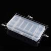 Hand Tool Storage Organize Case Plastic Tray Compartments Fishing Lure Tackle Box Two-Sided Storage Cases view 3